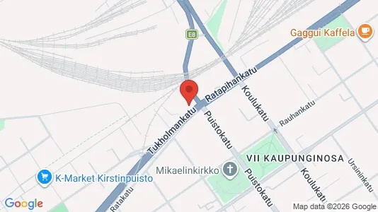 Apartments for rent i Turku - kort over placeringen