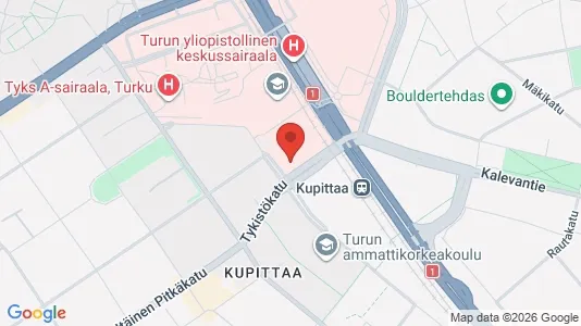 Apartments for rent i Turku - kort over placeringen