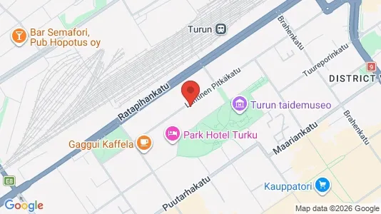 Apartments for rent i Turku - kort over placeringen