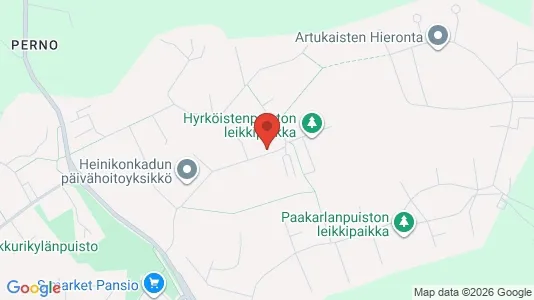 Apartments for rent i Turku - kort over placeringen