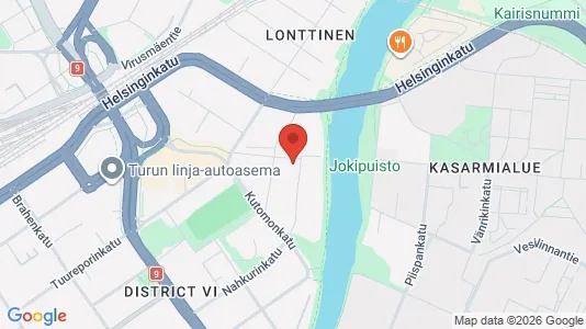 Apartments for rent i Turku - kort over placeringen