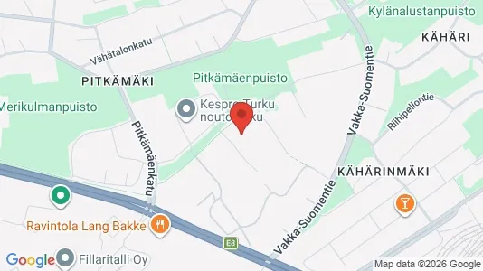 Apartments for rent i Turku - kort over placeringen