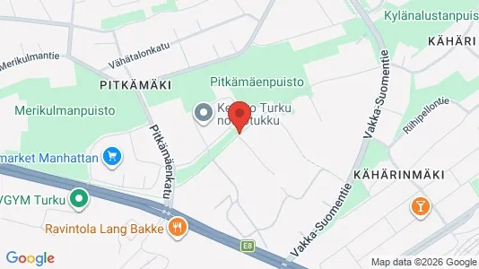 Apartments for rent i Turku - kort over placeringen