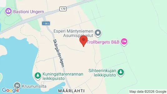 Apartments for rent i Loviisa - kort over placeringen