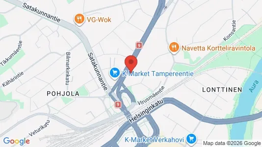 Apartments for rent i Turku - kort over placeringen