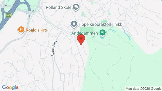 Apartments for rent i Bergen Åsane - kort over placeringen