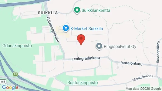 Apartments for rent i Turku - kort over placeringen