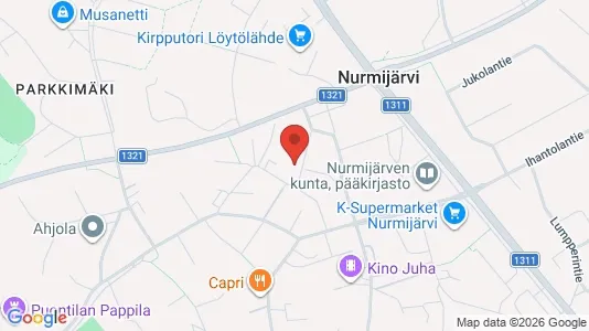 Apartments for rent i Nurmijärvi - kort over placeringen