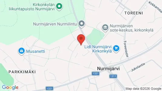 Apartments for rent i Nurmijärvi - kort over placeringen