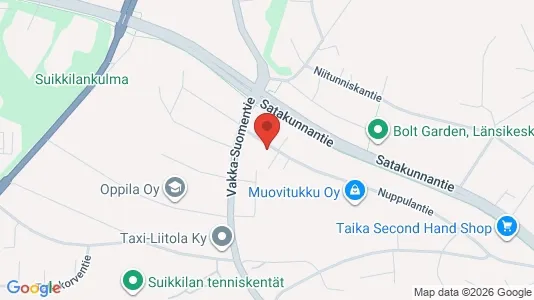 Apartments for rent i Turku - kort over placeringen