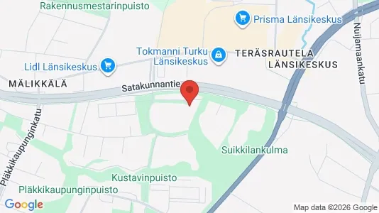 Apartments for rent i Turku - kort over placeringen