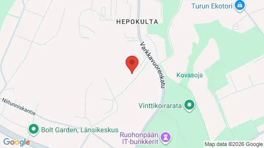 Apartments for rent i Turku - kort over placeringen