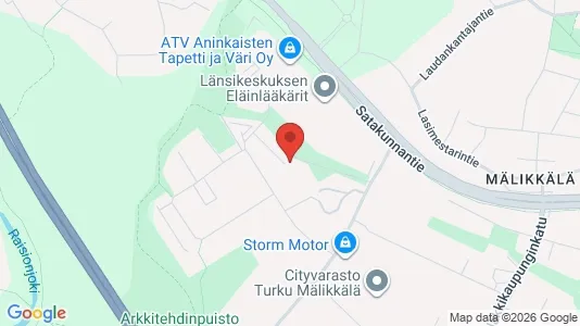 Apartments for rent i Turku - kort over placeringen