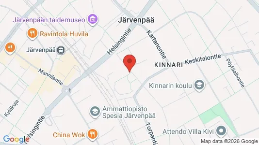 Apartments for rent i Järvenpää - kort over placeringen