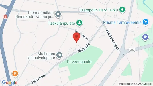 Apartments for rent i Turku - kort over placeringen