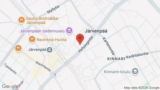 Apartments for rent i Järvenpää - kort over placeringen