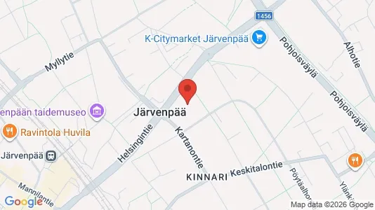 Apartments for rent i Järvenpää - kort over placeringen