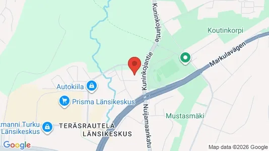 Apartments for rent i Turku - kort over placeringen