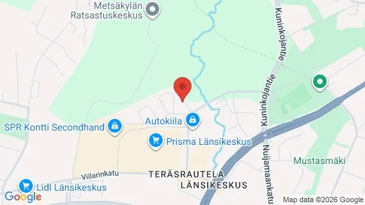 Apartments for rent i Turku - kort over placeringen