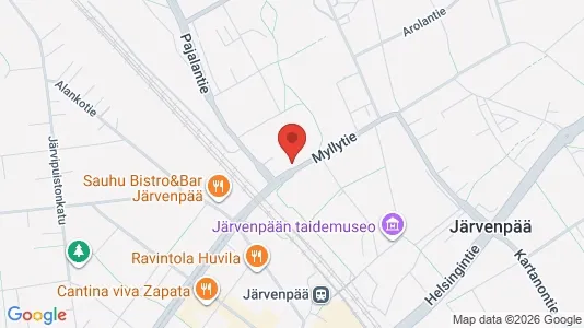 Apartments for rent i Järvenpää - kort over placeringen