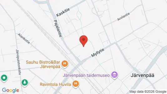 Apartments for rent i Järvenpää - kort over placeringen