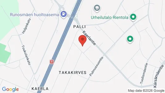 Apartments for rent i Turku - kort over placeringen