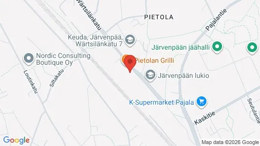 Apartments for rent i Järvenpää - kort over placeringen