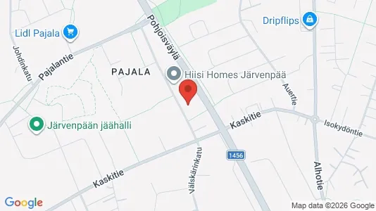 Apartments for rent i Järvenpää - kort over placeringen