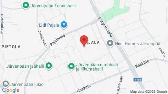 Apartments for rent i Järvenpää - kort over placeringen