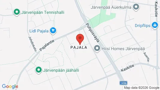 Apartments for rent i Järvenpää - kort over placeringen