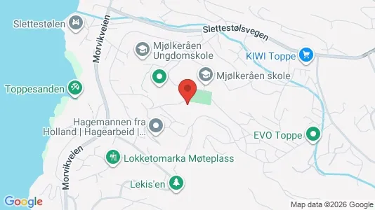 Apartments for rent i Bergen Åsane - kort over placeringen