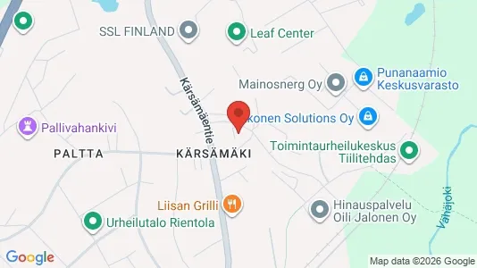 Apartments for rent i Turku - kort over placeringen