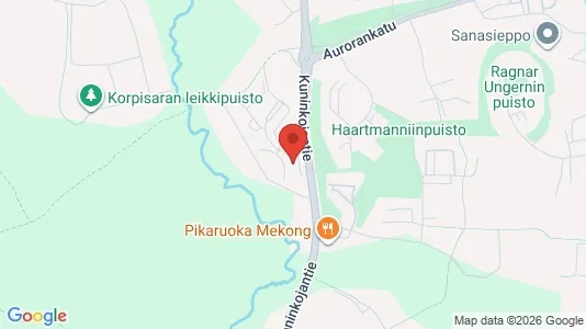 Apartments for rent i Turku - kort over placeringen