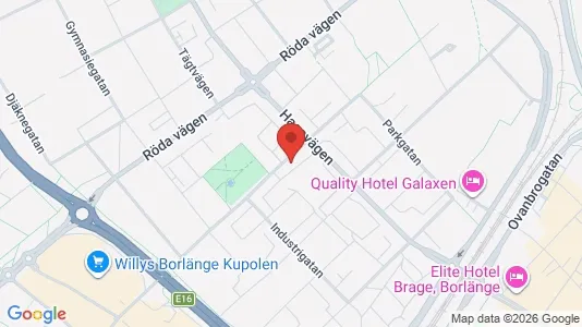 Apartments for rent i Borlänge - kort over placeringen