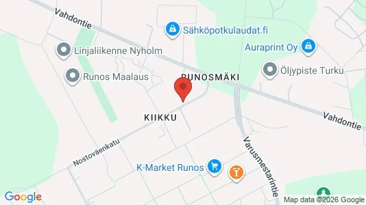 Apartments for rent i Turku - kort over placeringen