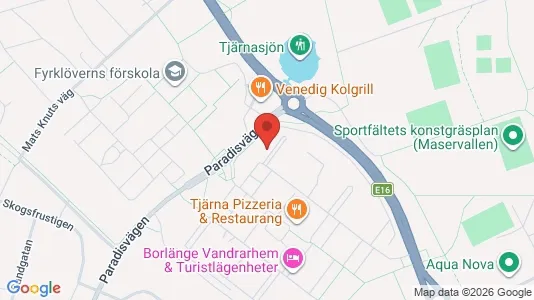 Apartments for rent i Borlänge - kort over placeringen