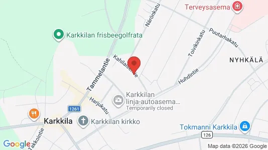 Apartments for rent i Karkkila - kort over placeringen