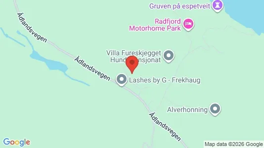 Apartments for rent i Meland - kort over placeringen