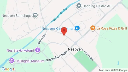 Apartments for rent i Nes - kort over placeringen