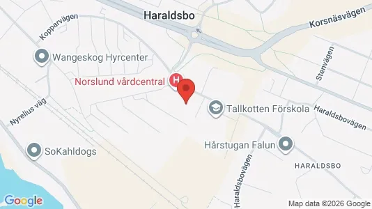 Apartments for rent i Falun - kort over placeringen