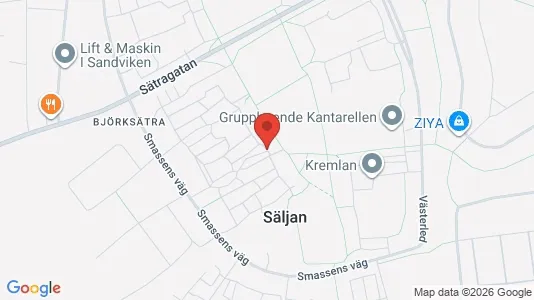 Apartments for rent i Sandviken - kort over placeringen