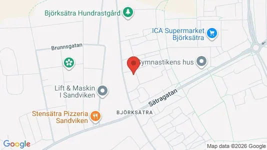 Apartments for rent i Sandviken - kort over placeringen