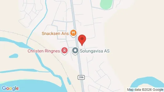 Apartments for rent i Åsnes - kort over placeringen