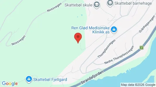 Apartments for rent i Ål - kort over placeringen