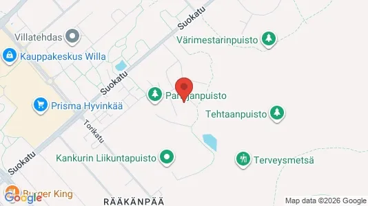 Apartments for rent i Hyvinkää - kort over placeringen