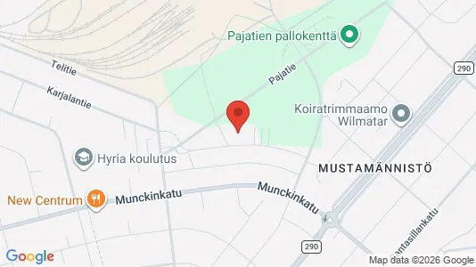 Apartments for rent i Hyvinkää - kort over placeringen