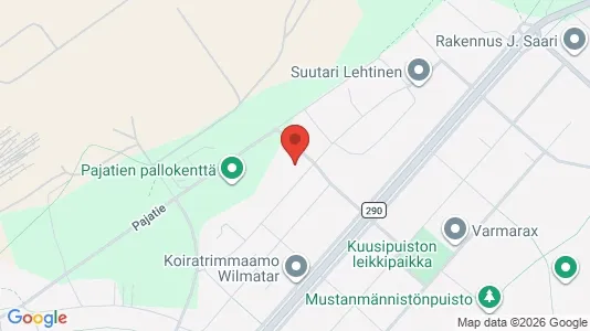 Apartments for rent i Hyvinkää - kort over placeringen