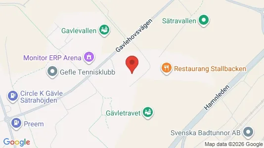 Apartments for rent i Gävle - kort over placeringen