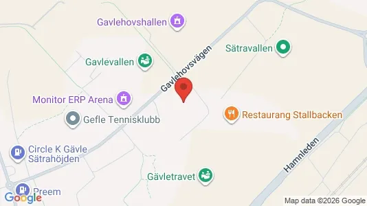 Apartments for rent i Gävle - kort over placeringen