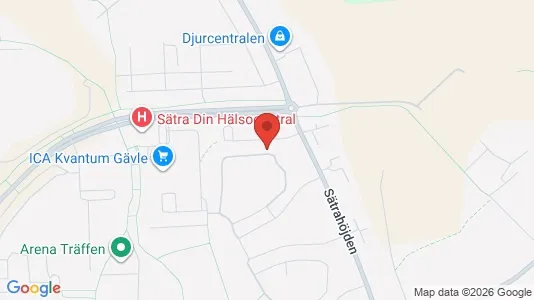 Apartments for rent i Gävle - kort over placeringen